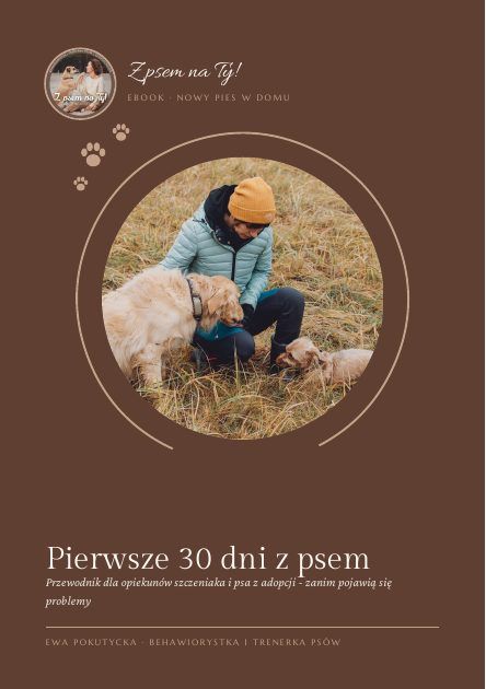 Okładka ebooka Pierwsze 30 dni z psem